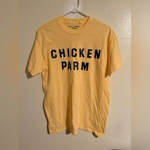 Katie Kimmel Yellow 'Chicken Parm' Tee
